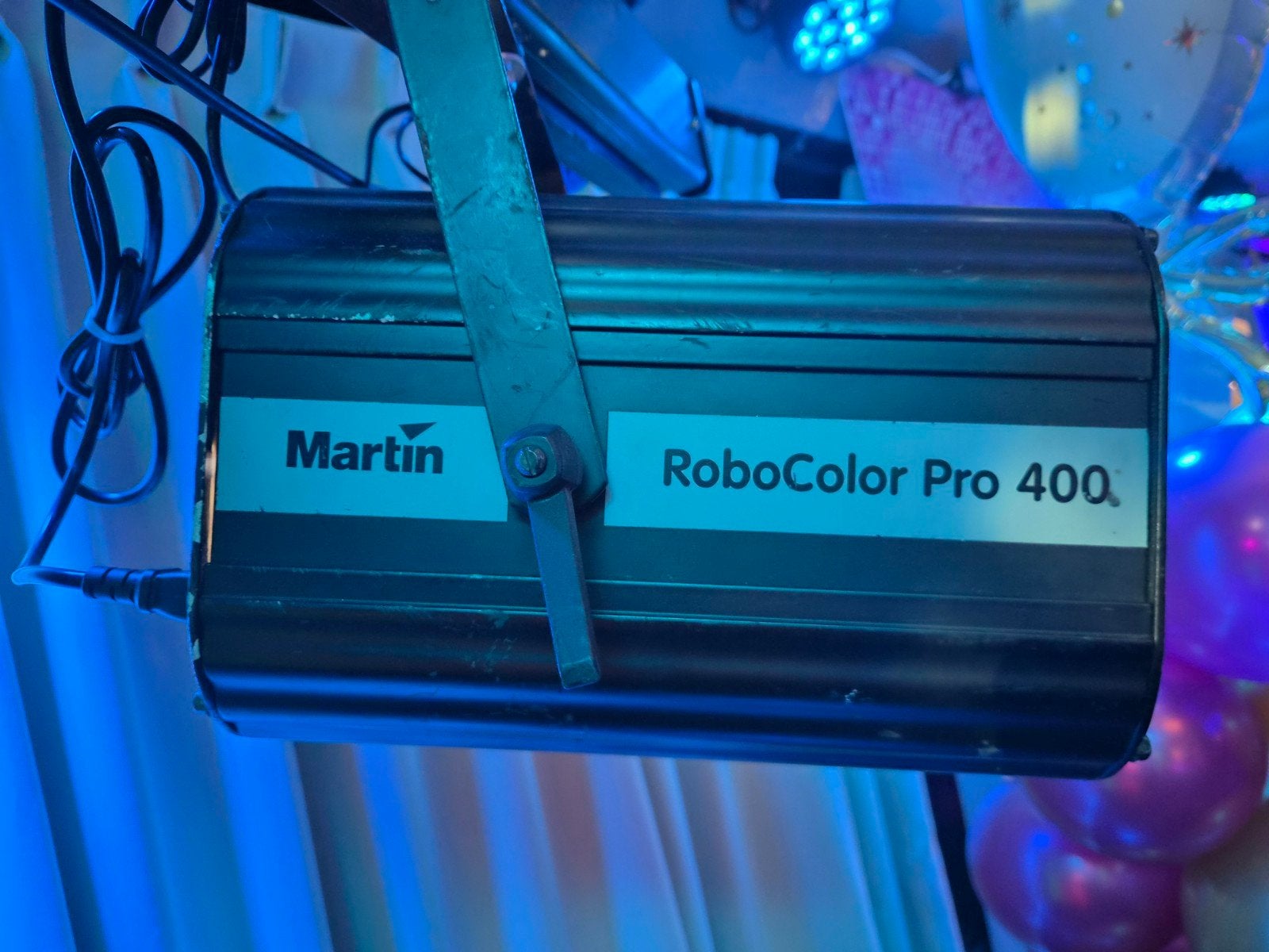 4x Martin Robocolor Pro 400 in goede staat, Ophalen, Gebruikt, Licht, Kleur