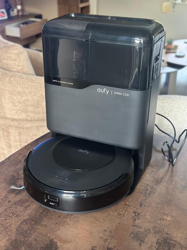 Eufy Clean Omni C20 robotstofzuiger met reinigingsstation, Overige merken, Nieuw, Minder dan 1200 watt, Ophalen