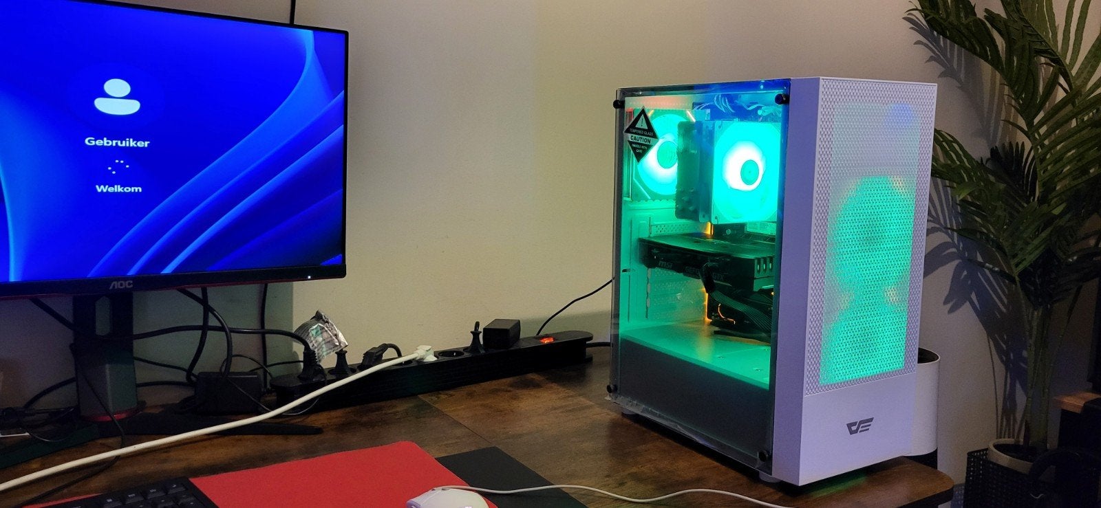 Budget Gaming PC / i5 8600k / MSI Ventus 1660Ti /, 1.13TB, Zelfgebouwde PC, Refurbished, Ophalen of Verzenden