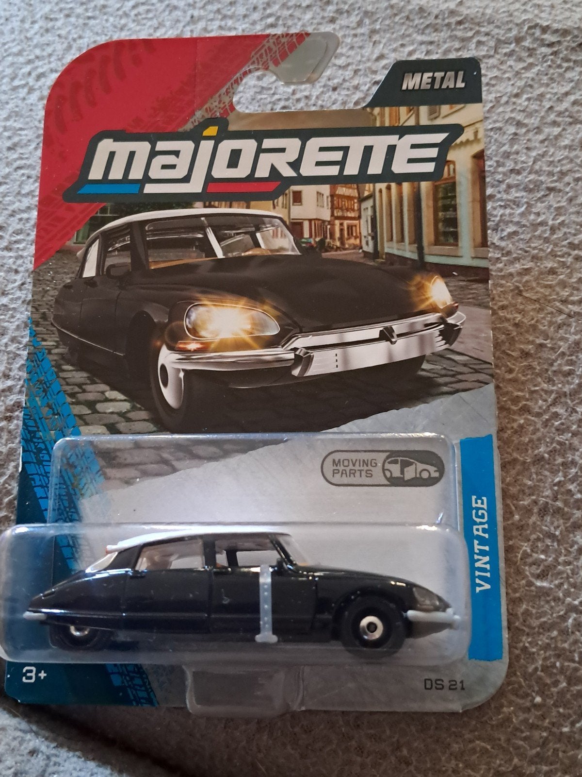 Majorette Citroën DS 21 zwart nieuw in verpakking, Ophalen of Verzenden, Nieuw, Auto