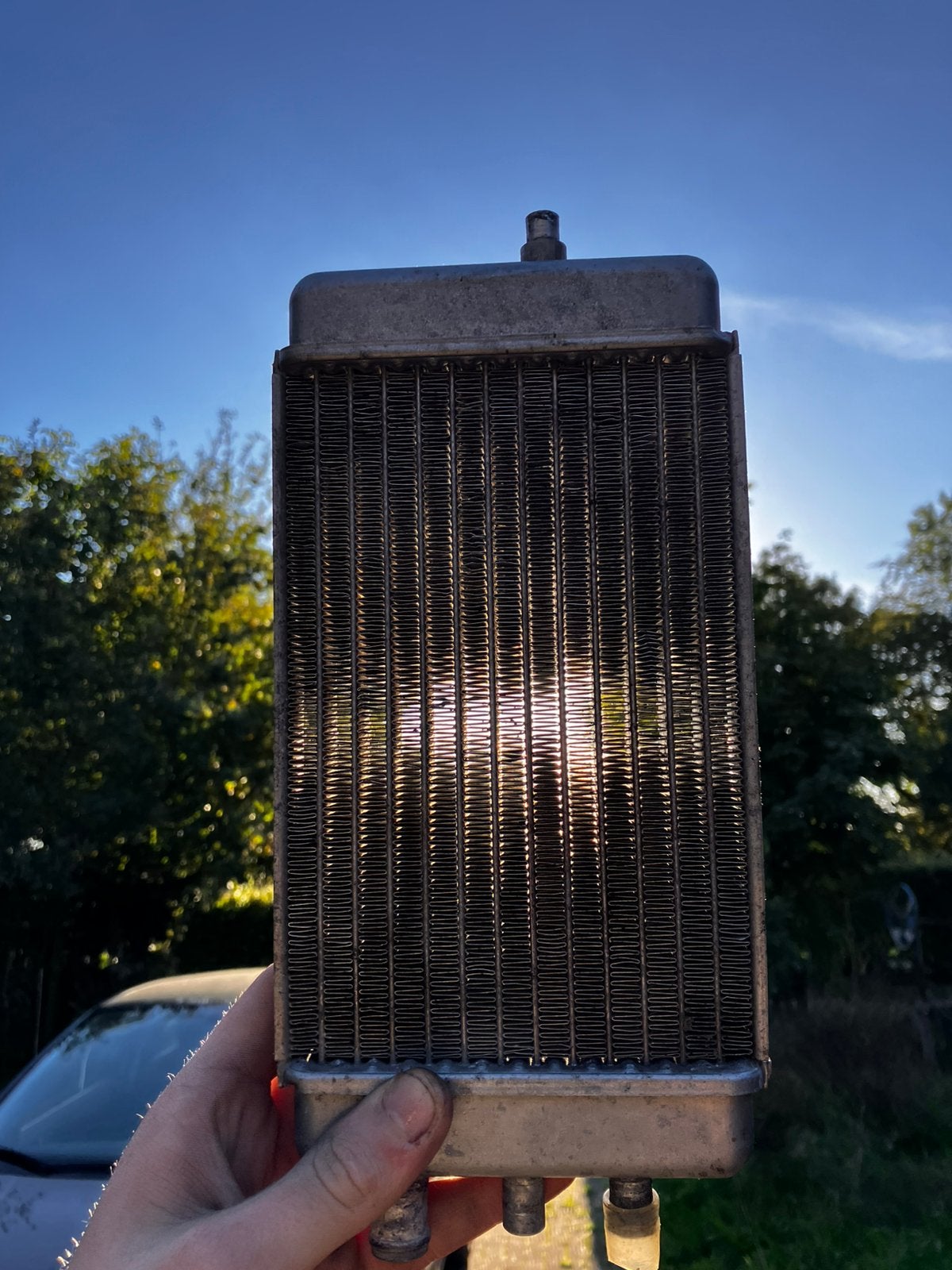 Derbi radiator, Ophalen of Verzenden, Zo goed als nieuw