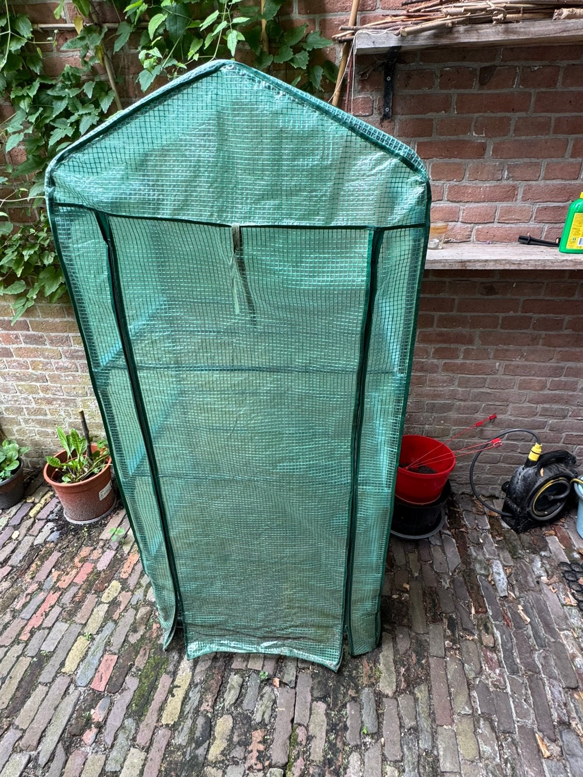 Lichtgewicht tuin kas, kweekkas, ook bruikbaar als kast, Ophalen, Gebruikt, Overige materialen, Kweekkas