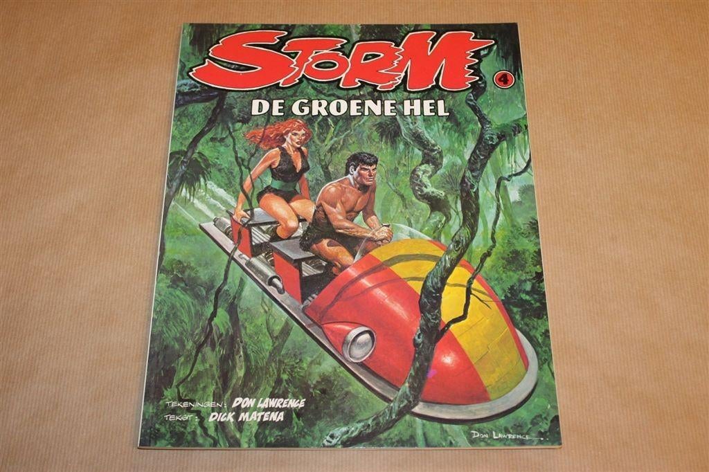 Storm 4 — De Groene Hel [1e Druk 1980], Boeken, Eén stripboek, Ophalen of Verzenden, Gelezen