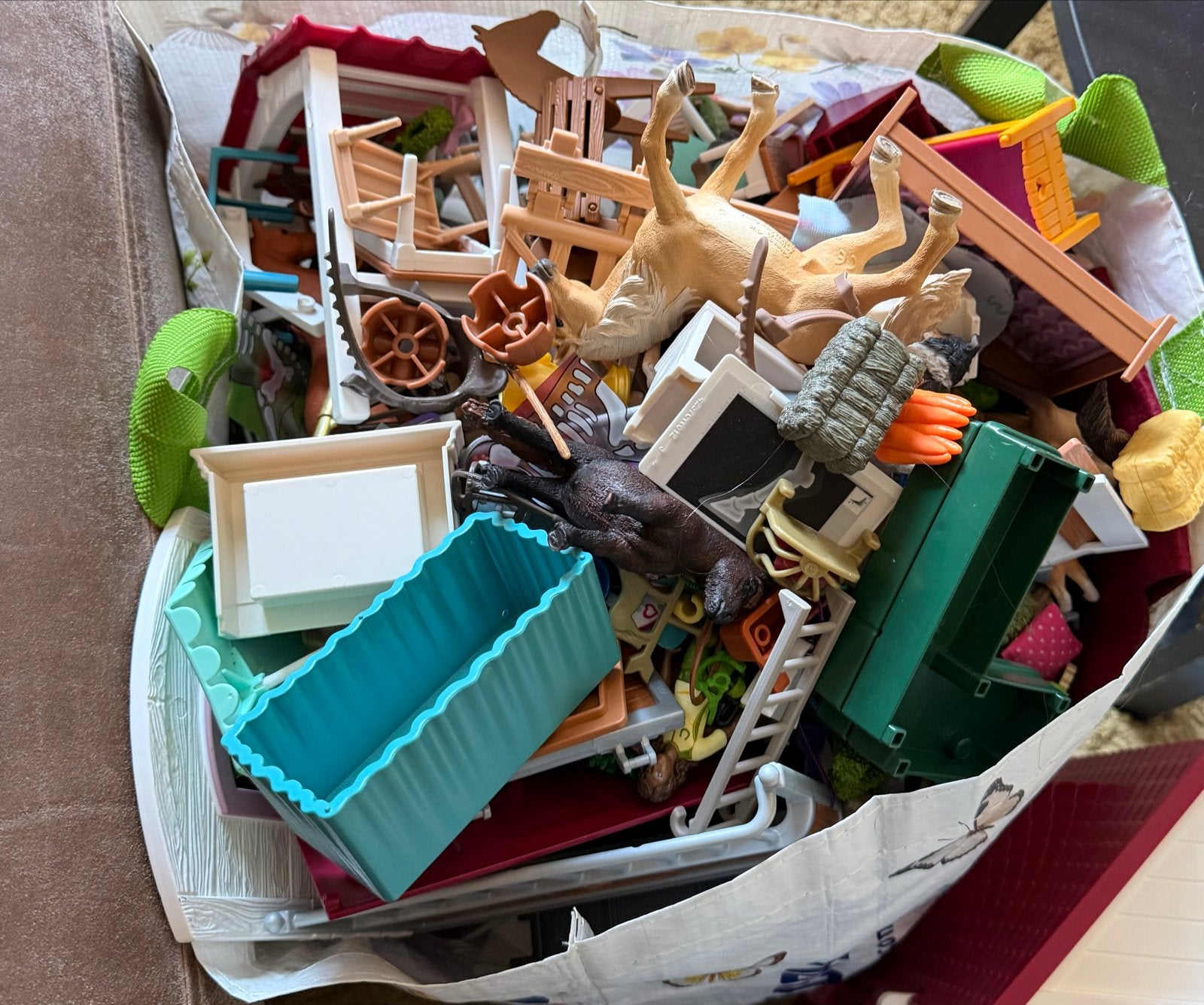 Grote Schleich set, Ophalen, Gebruikt