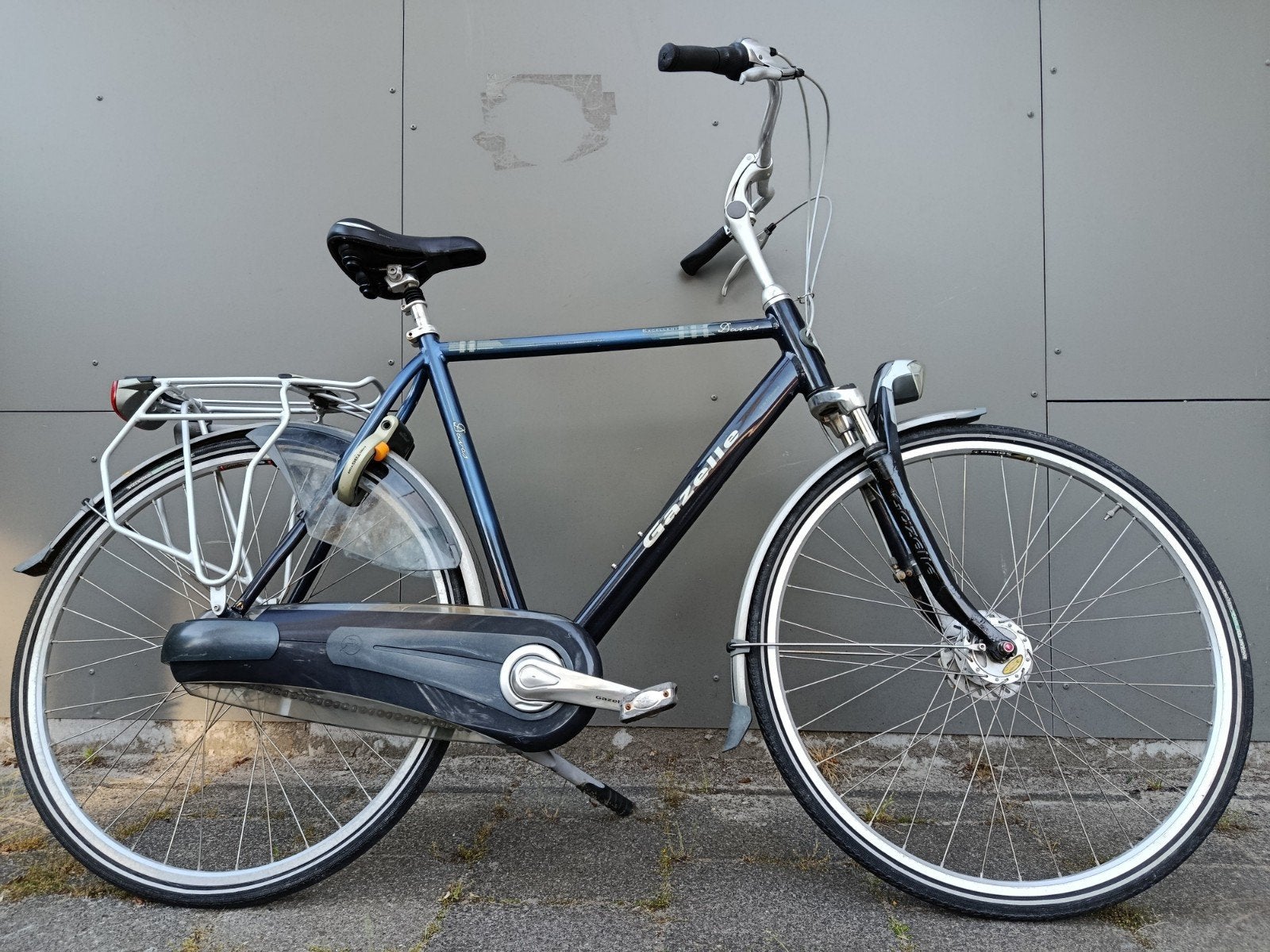 Herenfiets Gazelle 8 versnellingen, AXA slot, verlichting, Ophalen, Zo goed als nieuw, Gazelle, Versnellingen