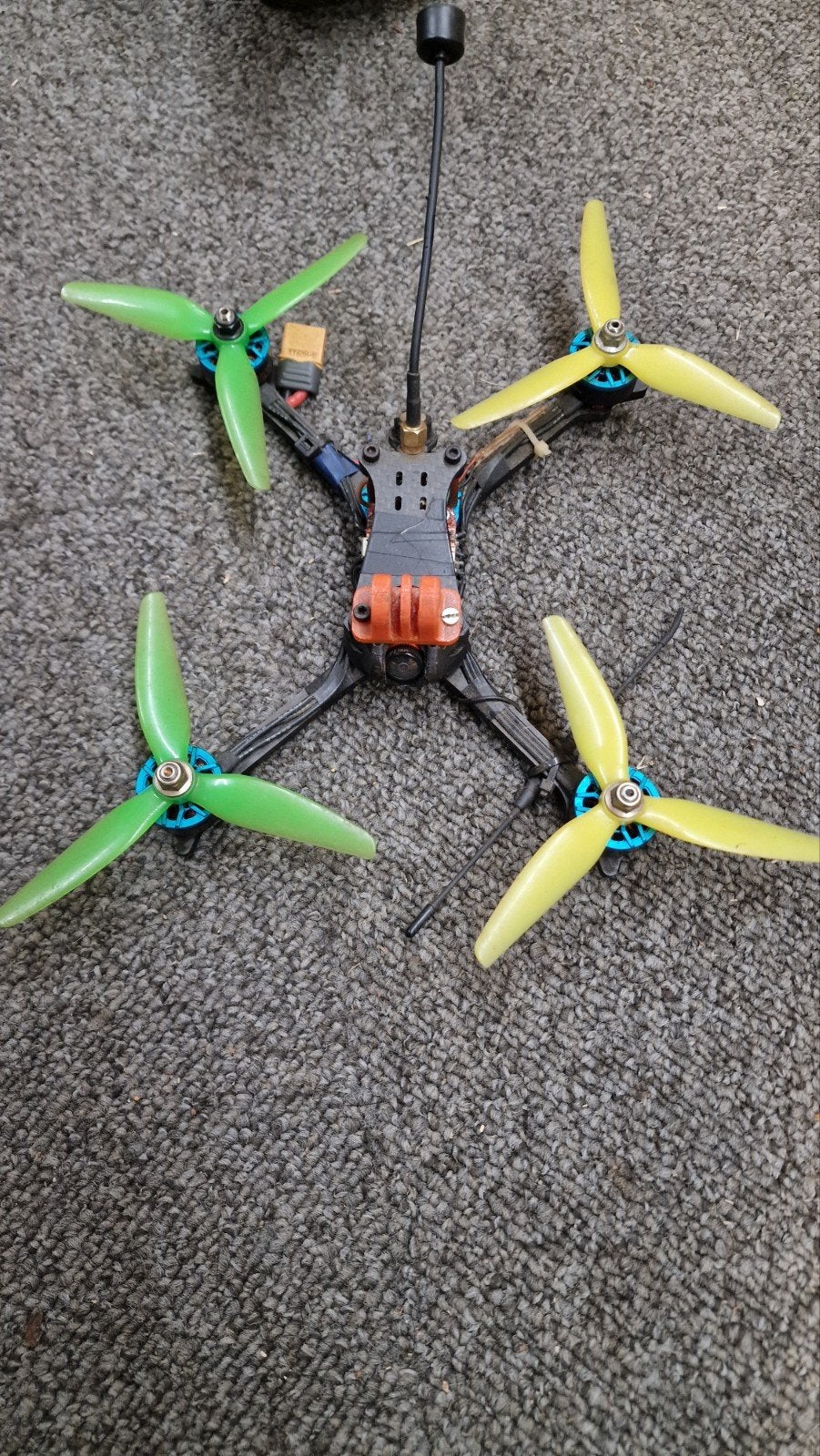6S FPV Drone  alleen zelf een bril kopen, Ophalen of Verzenden, Gebruikt, Elektro, Quadcopter of Multicopter