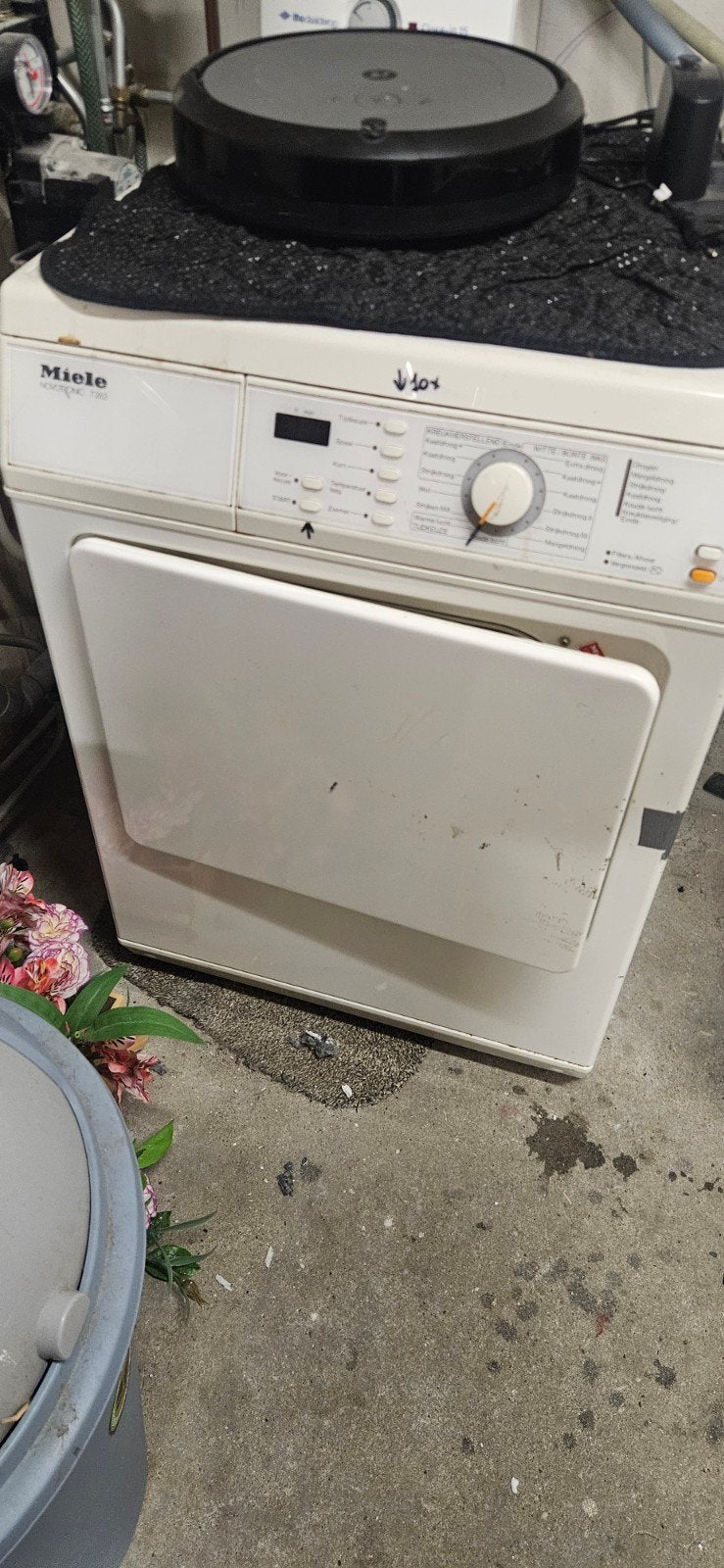 Miele Afvoerdroger - Betrouwbaar en Efficiënt, Ophalen, 6 tot 8 kg, Gebruikt, Luchtafvoer