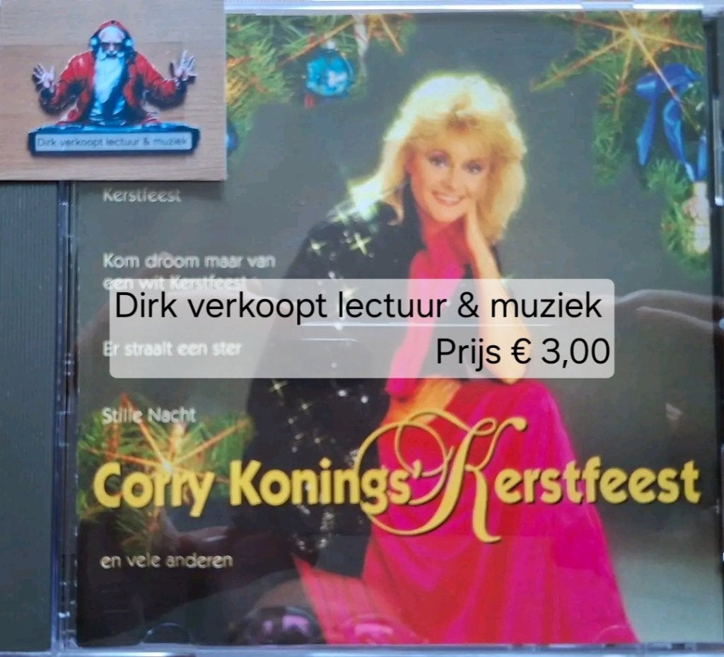 Corry Konings; Corry Koning's kerstfeest (NL), Cd's en Dvd's, Ophalen of Verzenden, Zo goed als nieuw, Kerst, Album
