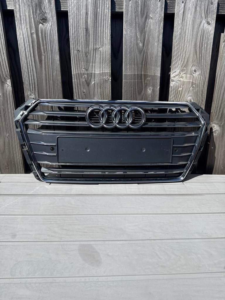 Audi A4 B9 Grille (8W0.853.651.AB), Gebruikt, Voor, Bumper, Audi