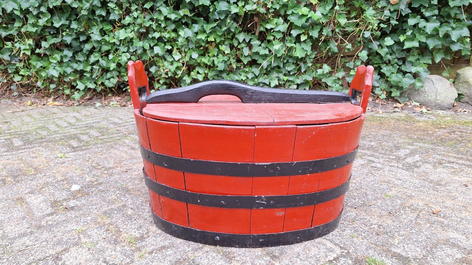 houten ton, Tuin en Terras, Ophalen, Hout
