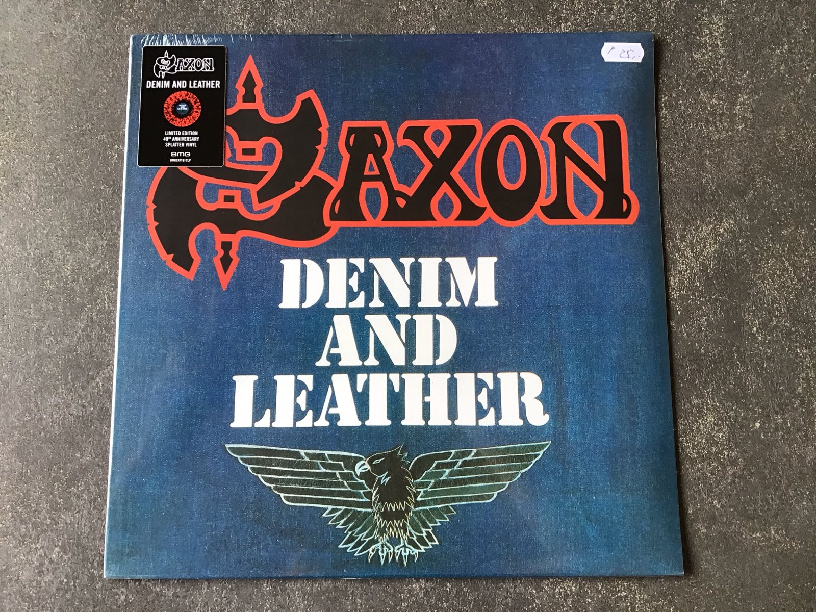 Saxon - Denim and Leather -  Vinyl NIEUW, LP, Ophalen of Verzenden, Hardrock, 12 inch