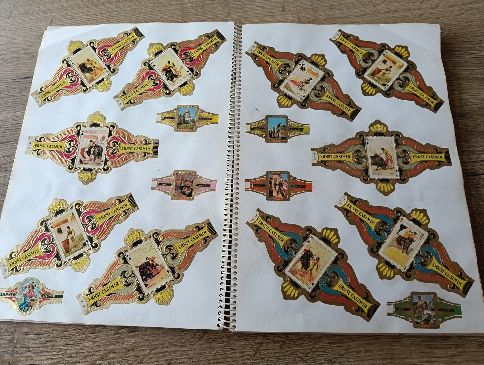 Plakboek sigarenbandjes, Ophalen of Verzenden, Gebruikt, Sigarenbandjes