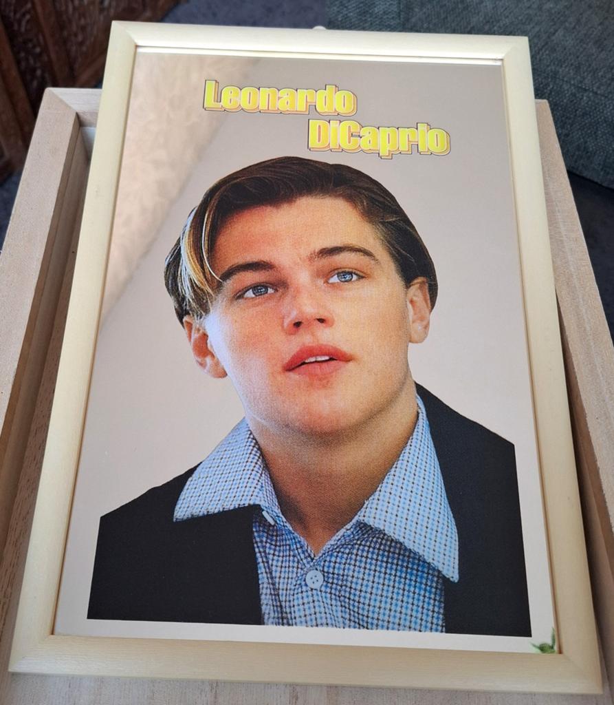 Leonardo DiCaprio Spiegel, Verzamelen, Ophalen of Verzenden, Gebruikt