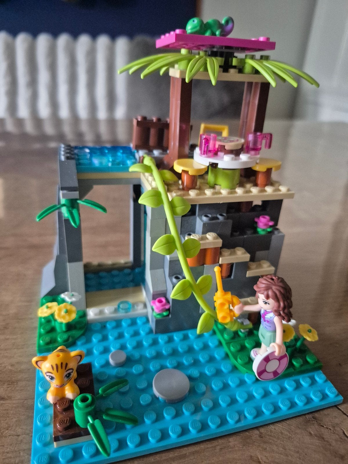 lego friends jungle waterval, Ophalen, Gebruikt, Overige merken