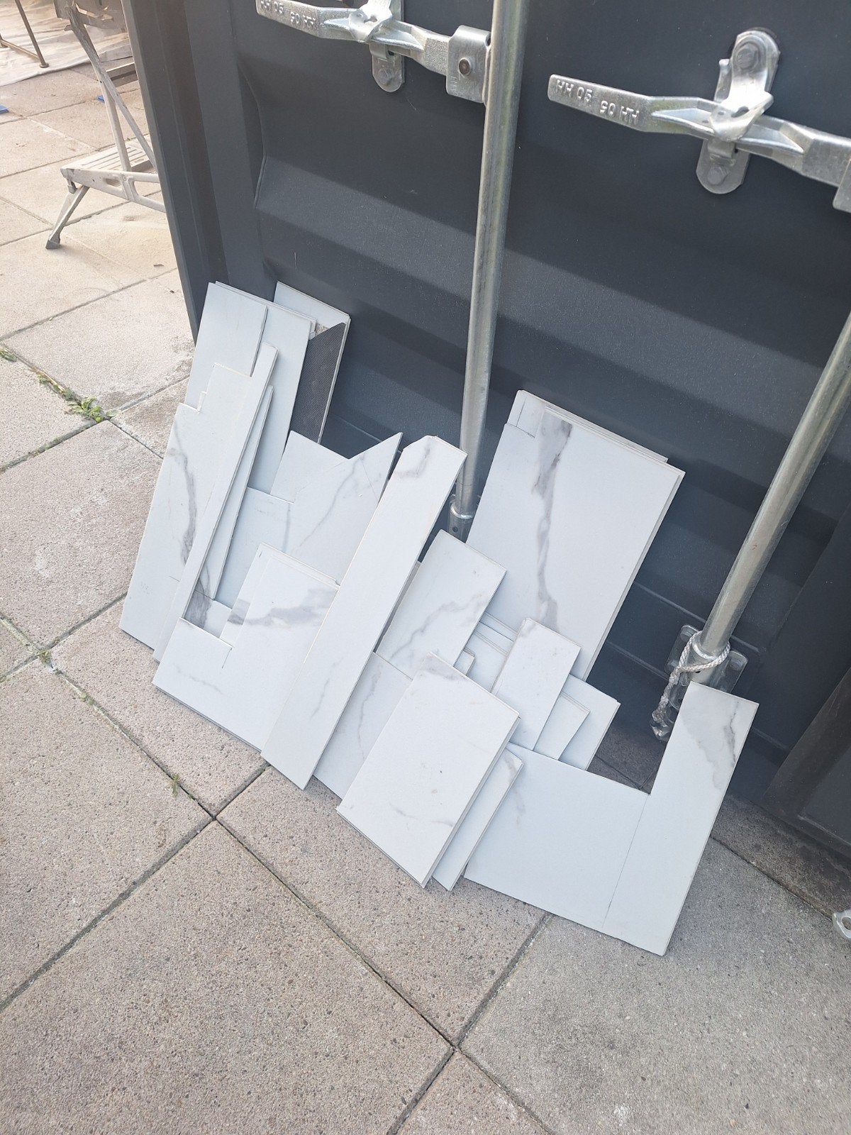 laminaat PVC tegels, Doe-het-zelf en Verbouw, Tegels, Ophalen, Overige materialen, Gebruikt, Minder dan 20 cm