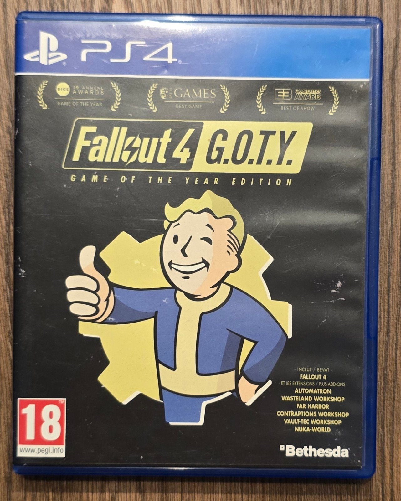 Fallout 4 G.O.T.Y. PS4 - Krasvrij, rookvrij huis, Online, Vanaf 18 jaar, 1 speler, Ophalen of Verzenden