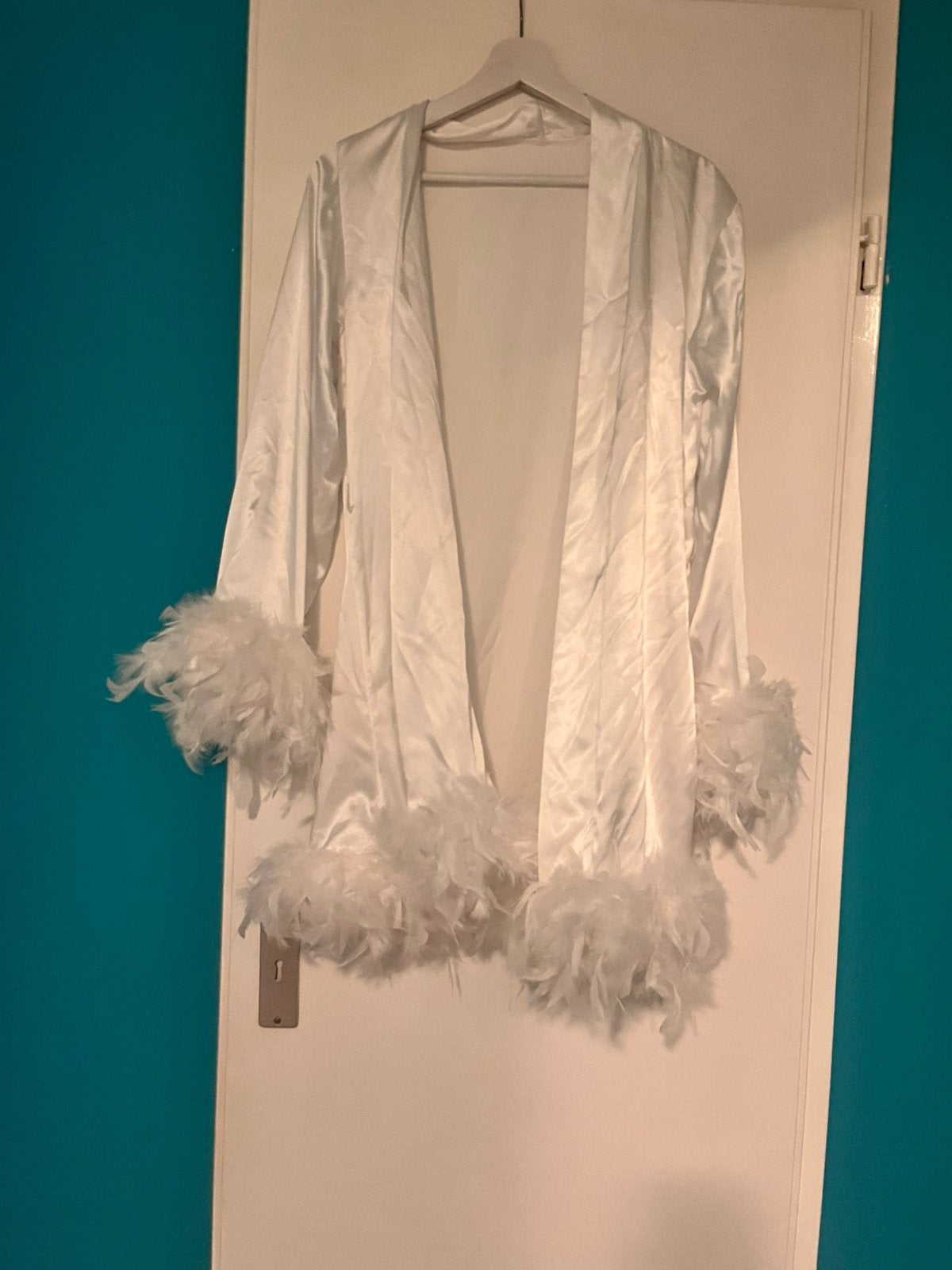 Bruids badjas, Ophalen, Zo goed als nieuw, Wit, Accessoires