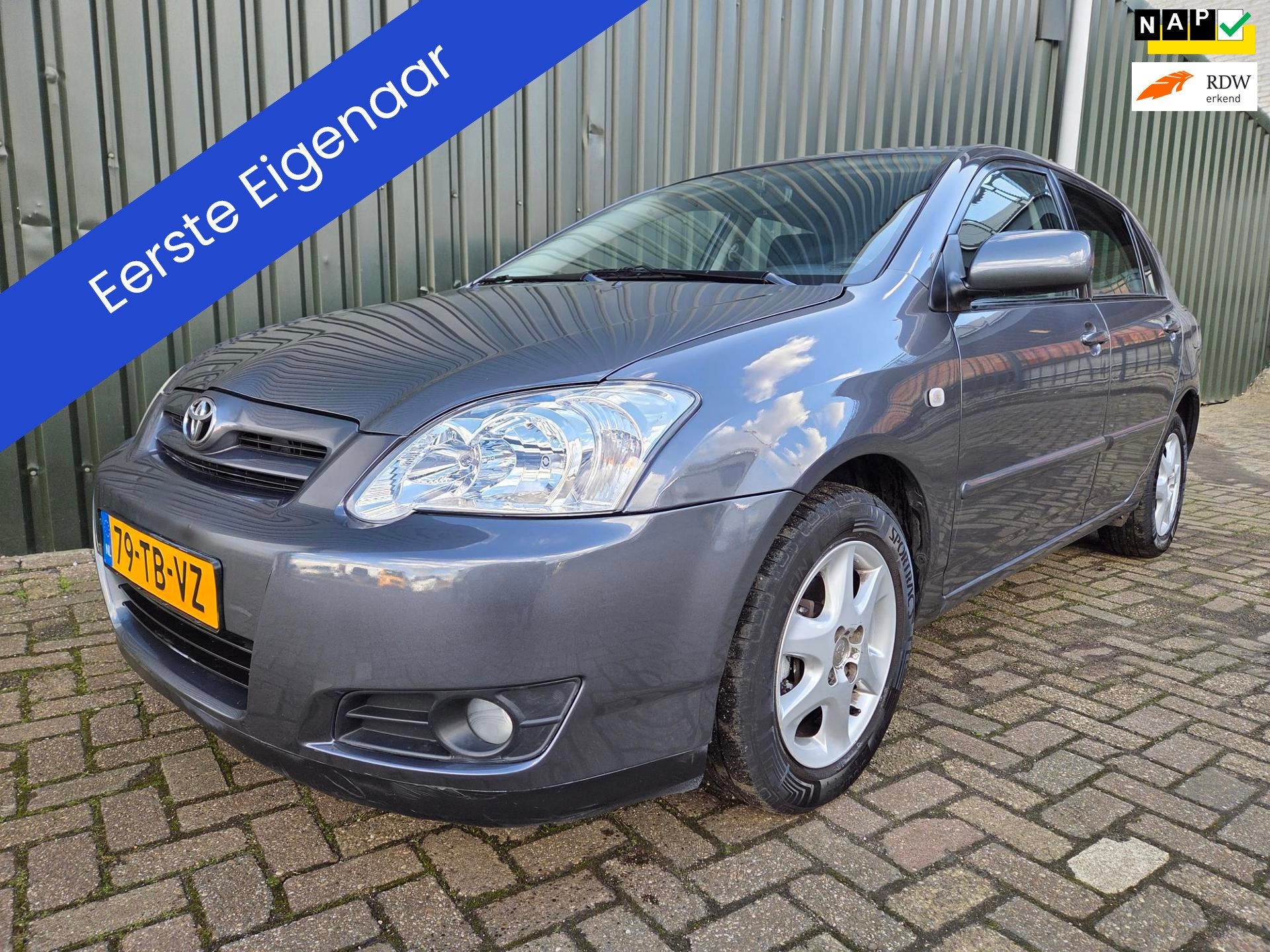 Toyota Corolla 1.6 VVT-i Anniversary Dealer Onderhoud, Voorwielaandrijving, Dealer onderhouden, Gebruikt, 4 cilinders