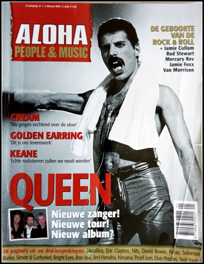 Golden Earring: Aloha met interview Earring., Ophalen of Verzenden, Gebruikt