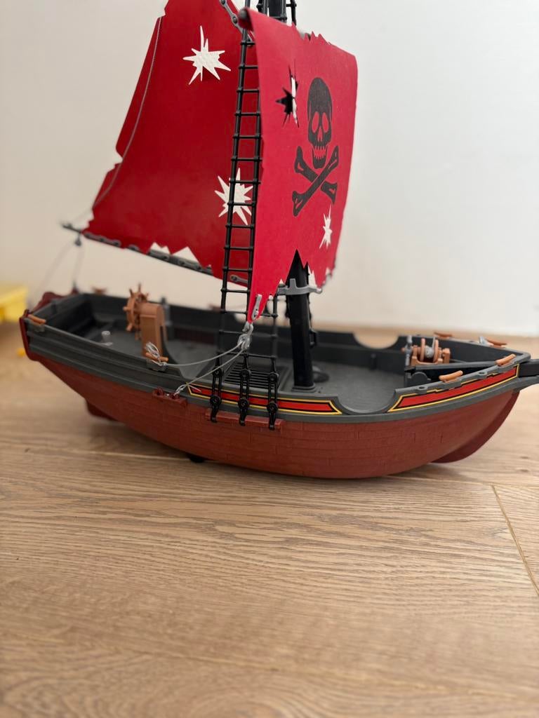 Playmobile piratenboot, Ophalen of Verzenden, Zo goed als nieuw