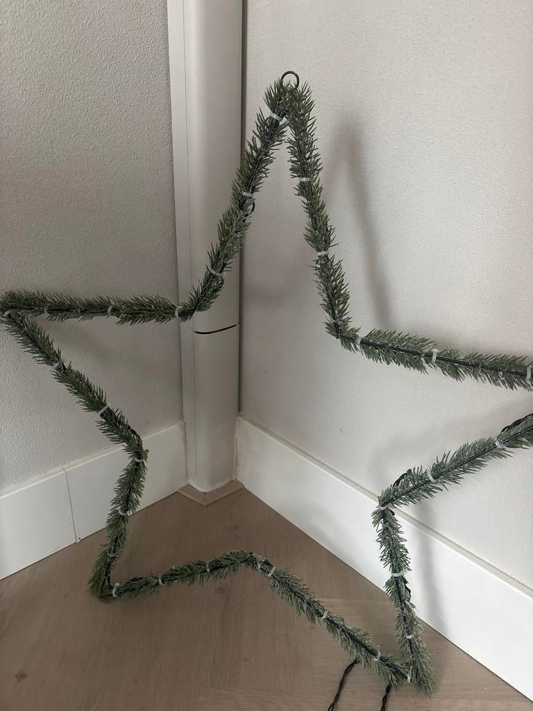 Kerst ster met verlichting, Diversen, Kerst, Ophalen
