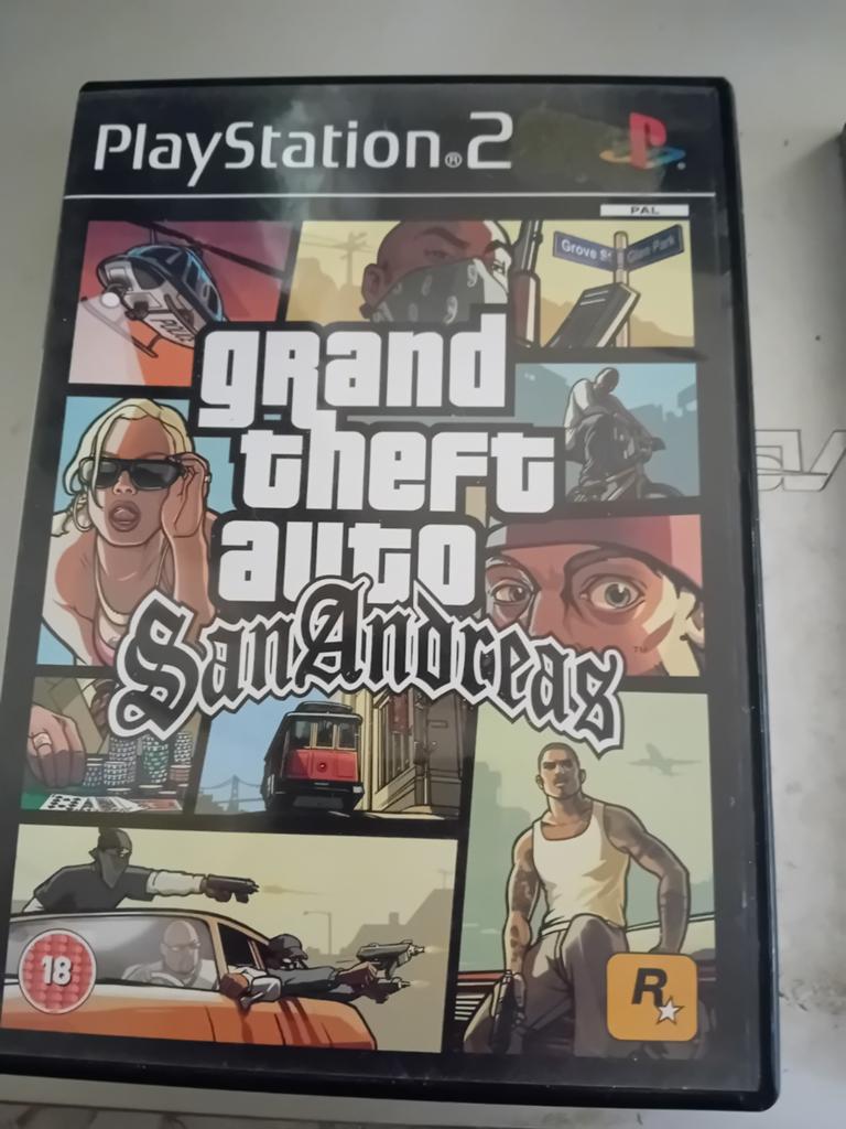 Grand theft auto san andreas ps2, Avontuur en Actie, Vanaf 18 jaar, 1 speler, Ophalen of Verzenden