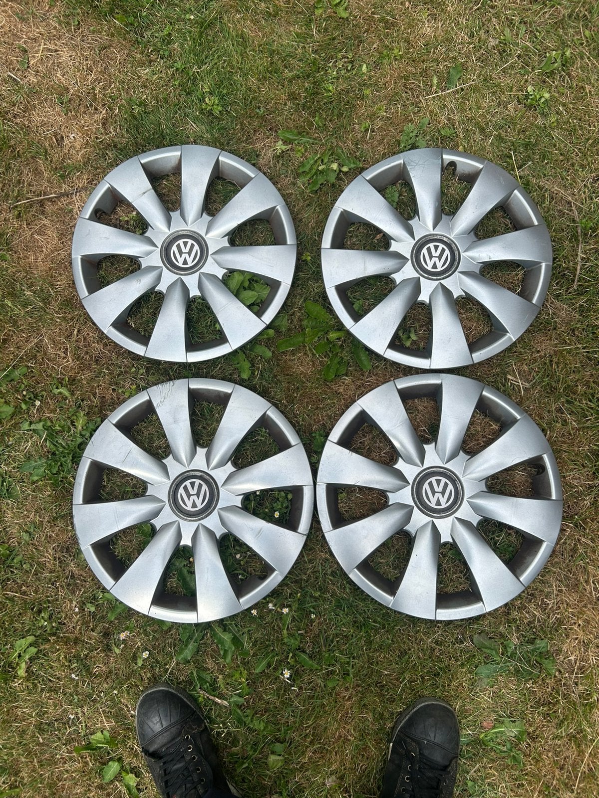 VW wieldoppen, Ophalen, Gebruikt