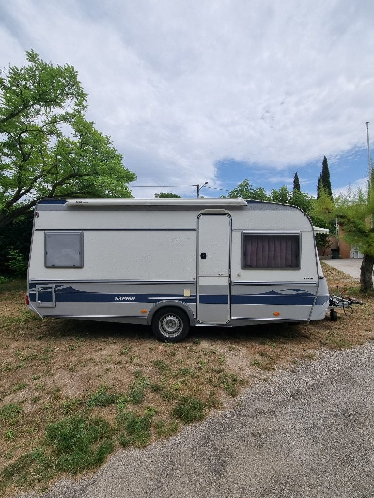 Fendt Saphir (130), Caravans en Kamperen, Caravans, Luifel, Overige typen, Rondzit, Particulier