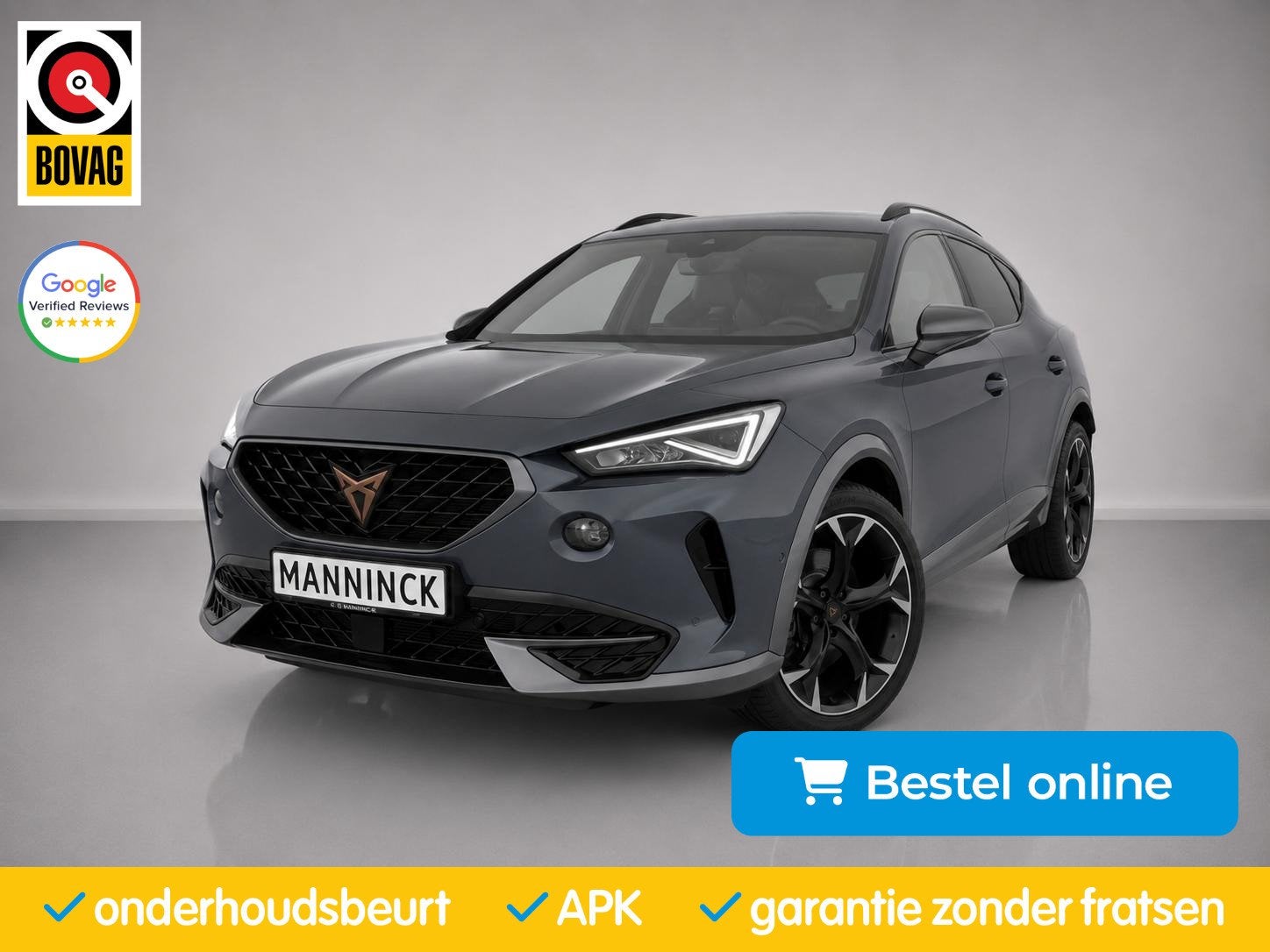CUPRA Formentor 1.4 TSI e-Hybrid VZ|245PK|Keyless Carplay|AC, Auto's, Stof, Gebruikt, 4 cilinders, Plug-in hybride