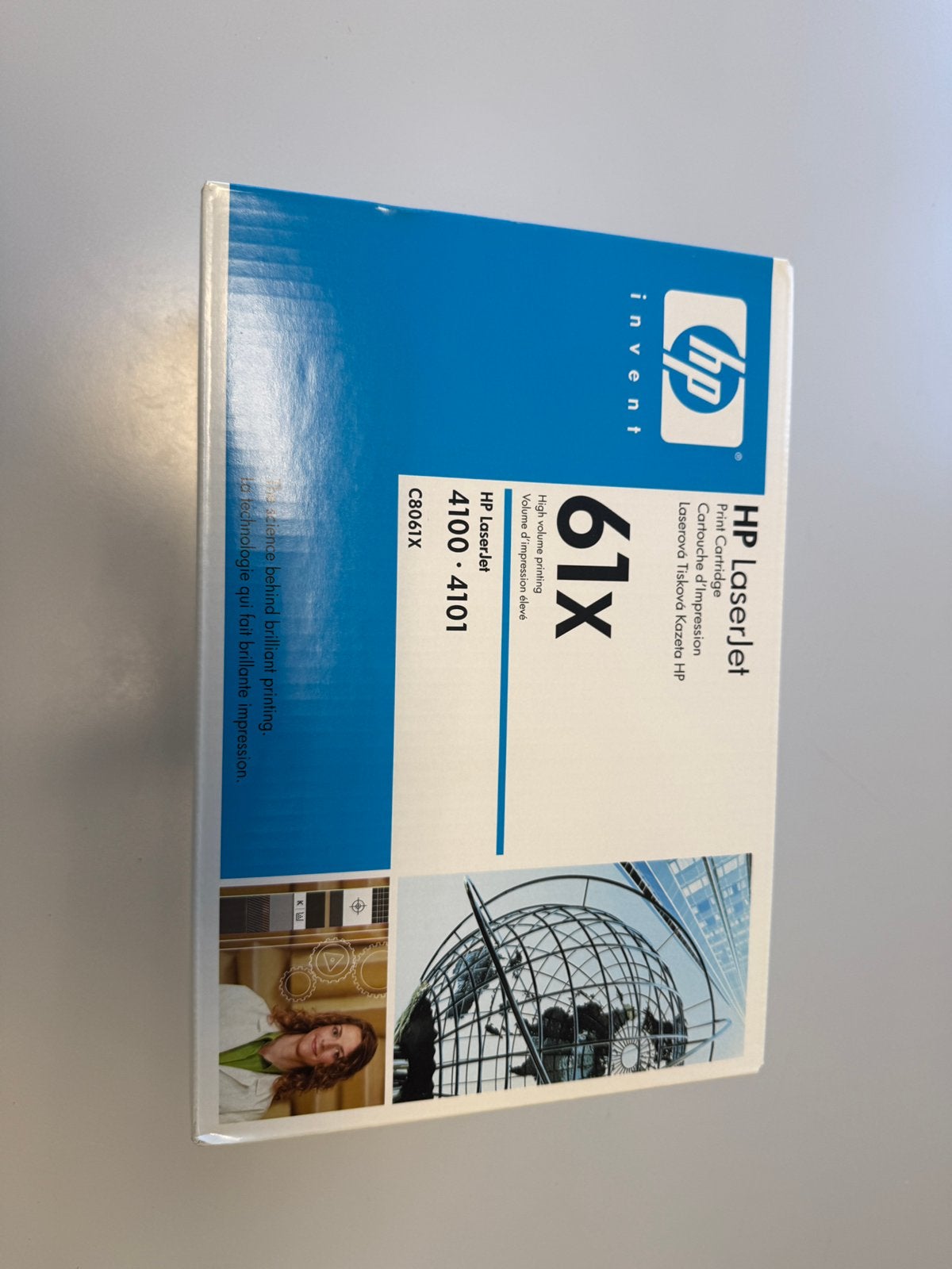 HP LaserJet 61X Toner C8061X Nieuw – HP 4100 / 4101, Ophalen, Zo goed als nieuw, Toner