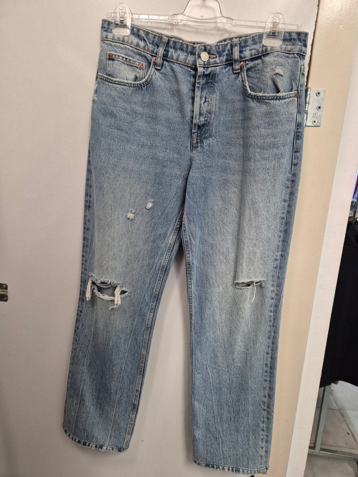 Zara spijkerbroek maat 42, Blauw, Zara, Ophalen of Verzenden, Zo goed als nieuw