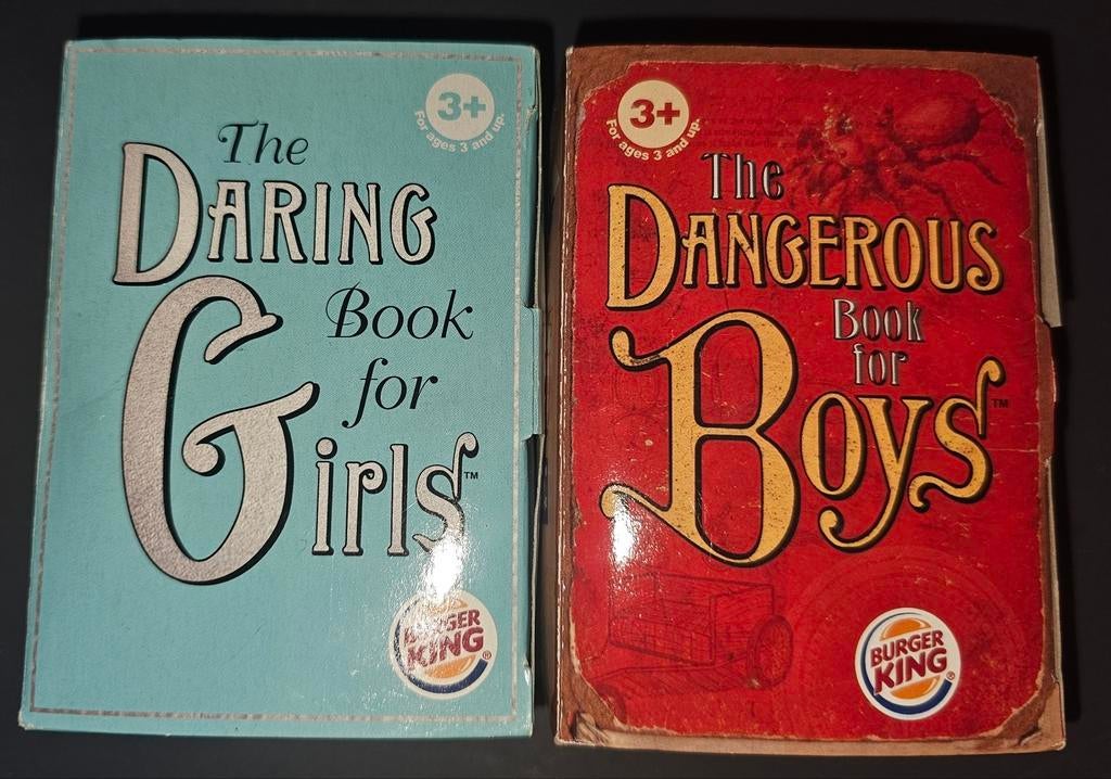 The Daring Book for Girls & Boys (burger king), Kinderen en Baby's, Speelgoed | Educatief en Creatief, Ophalen of Verzenden, Nieuw