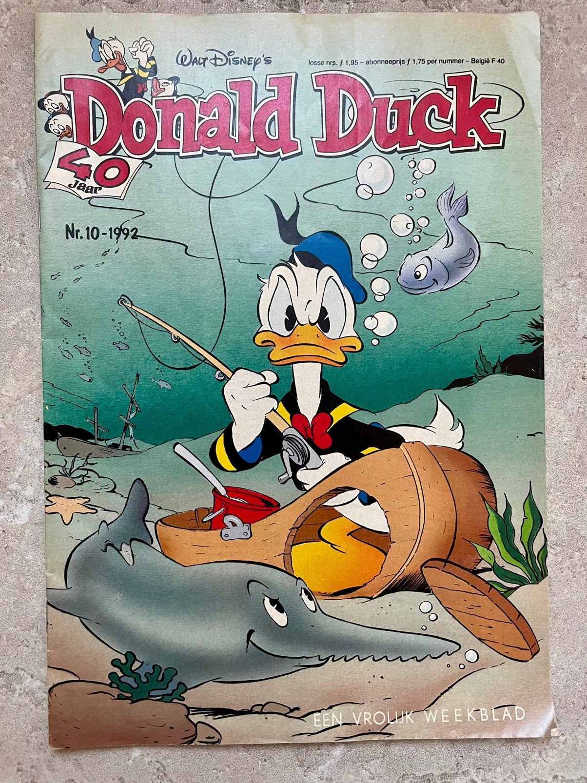 TE KOOP: Donald Duck weekblad nr. 10 uit 1992, Boeken, Stripboeken, Eén stripboek, Ophalen of Verzenden, Zo goed als nieuw