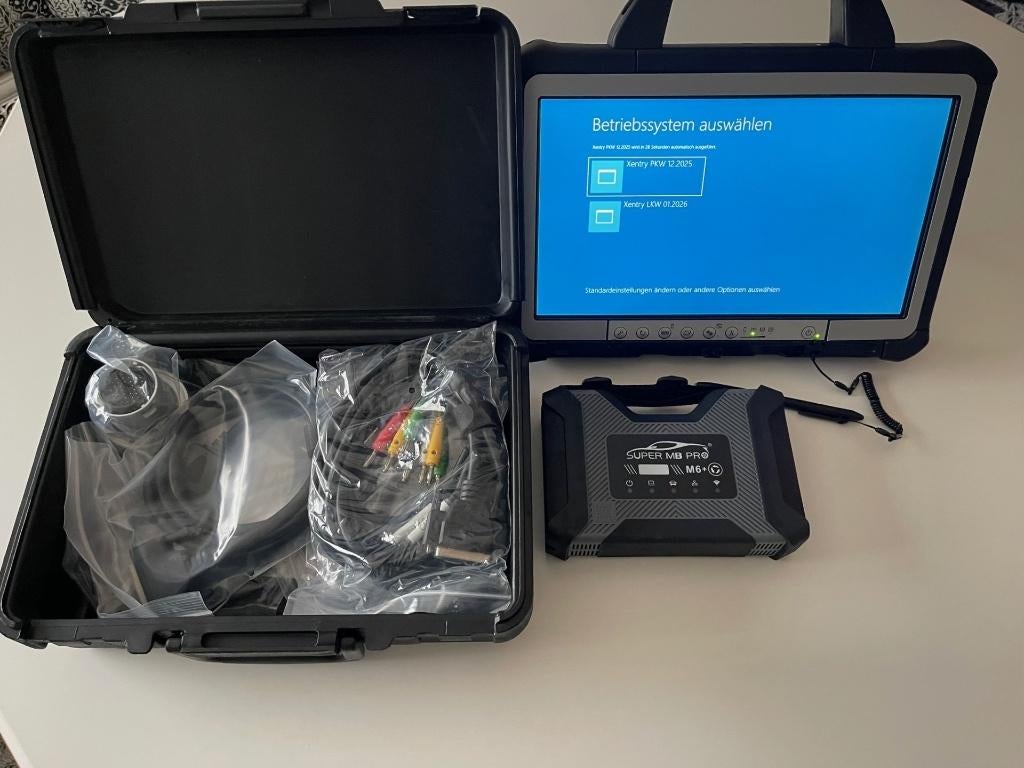 NIEUW MB Star Diagnose C6 Pro met Wifi en Xentry 03.2026, Auto diversen, Ophalen of Verzenden, Nieuw
