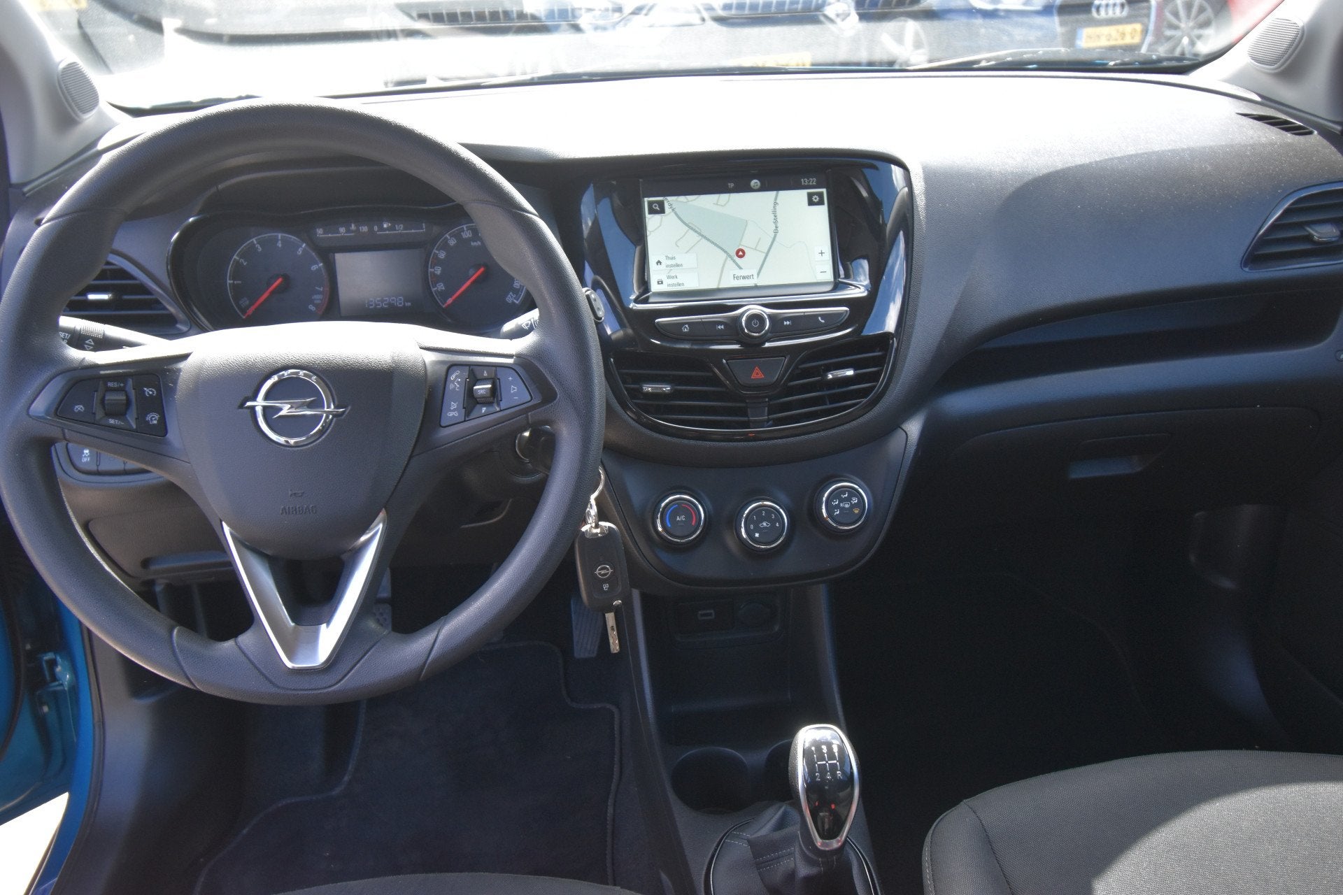 Opel KARL 1.0 Rocks Online Edition , NAVI , AIRCO , CR CONTR, Auto's, Voorwielaandrijving, 839 kg, Stof, Gebruikt