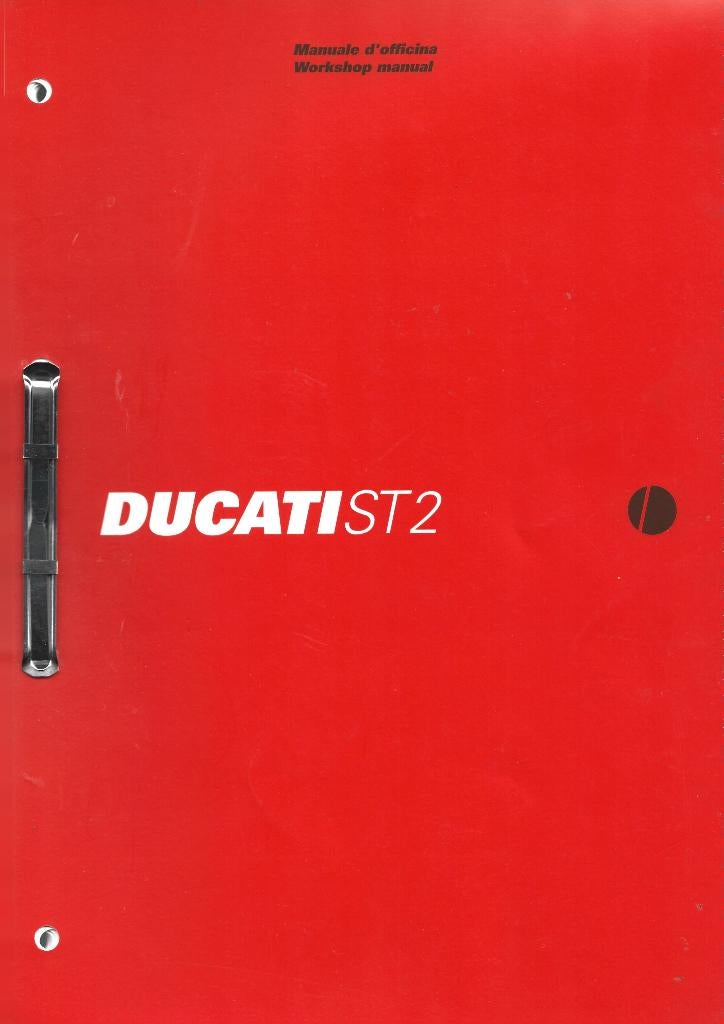 Ducati ST2 workshop manual (5609z) motor, Ophalen of Verzenden, Ducati