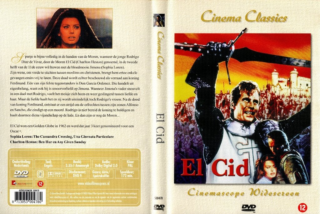 El Cid, Vanaf 12 jaar, Ophalen of Verzenden, Zo goed als nieuw