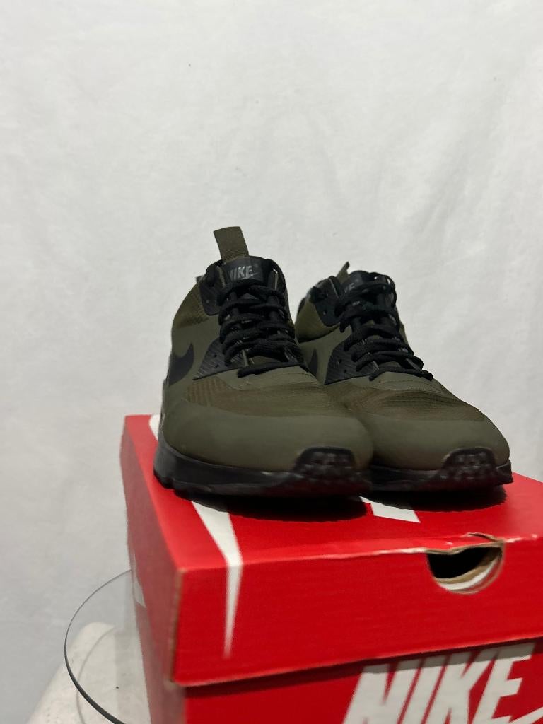 ALS NIEUW! Maat 46 - Nike Air Max 90 Winter Mid Dark Loden, Verzenden, Zwart, Nike, Nike