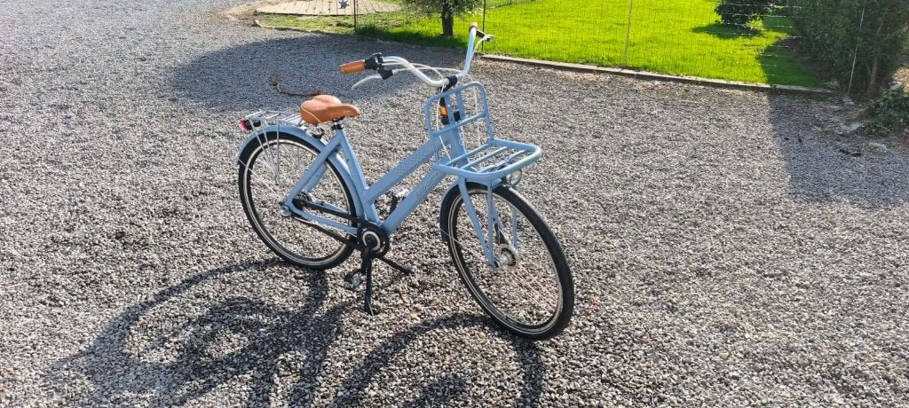 Lichtblauwe Sparta Central Parks damesfiets, Ophalen, Gebruikt, Sparta