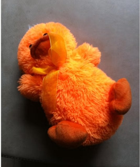Knuffel Oranje 29 cm lang, Ophalen of Verzenden, Zo goed als nieuw, Overige typen