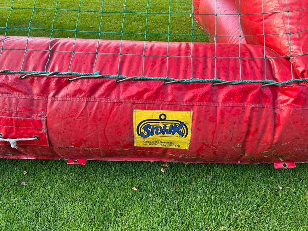 Voetbal boarding gebruikt, Ophalen, Gebruikt