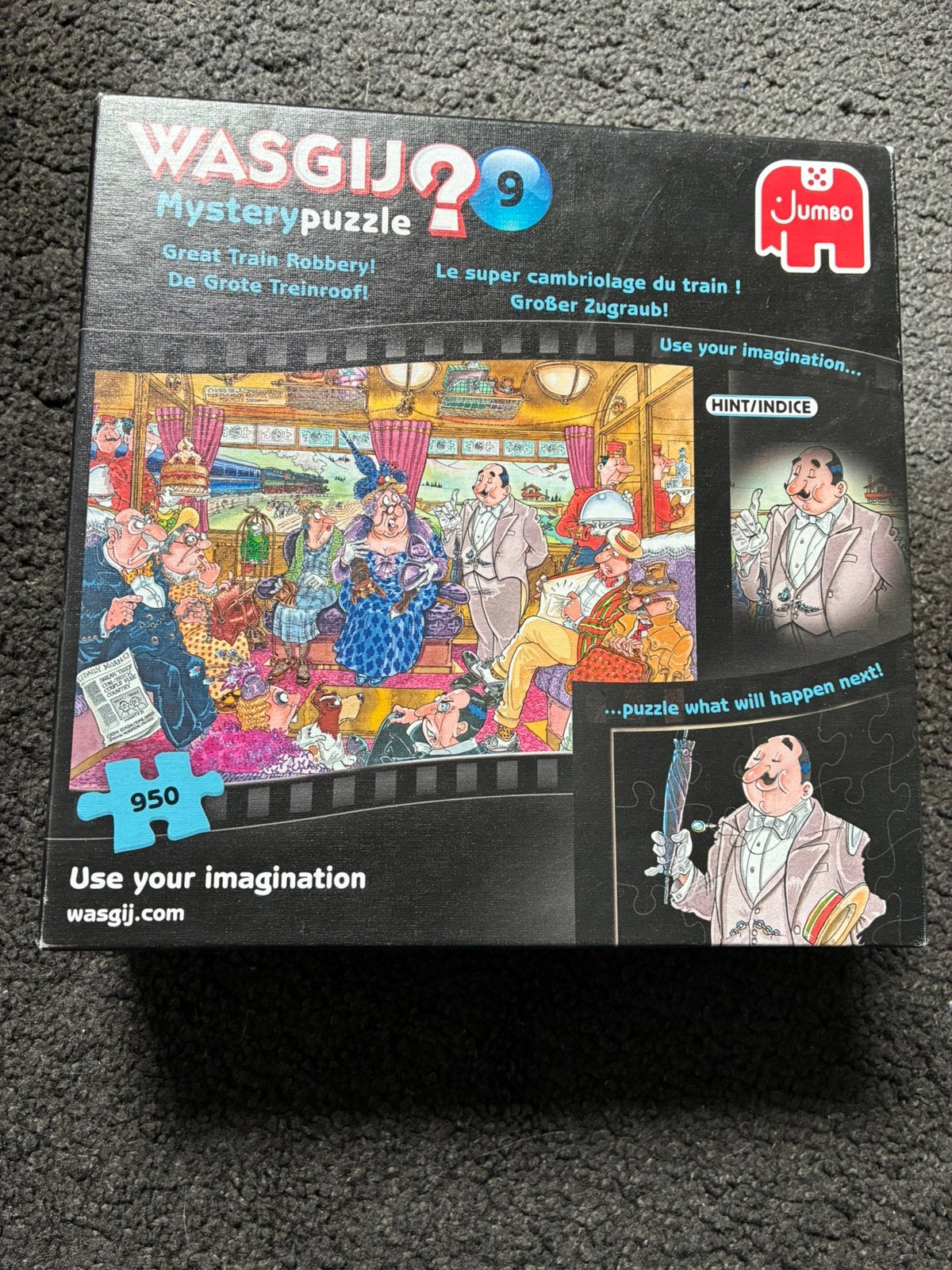 Wasgij puzzel nr 9, Ophalen of Verzenden, 500 t/m 1500 stukjes, Zo goed als nieuw