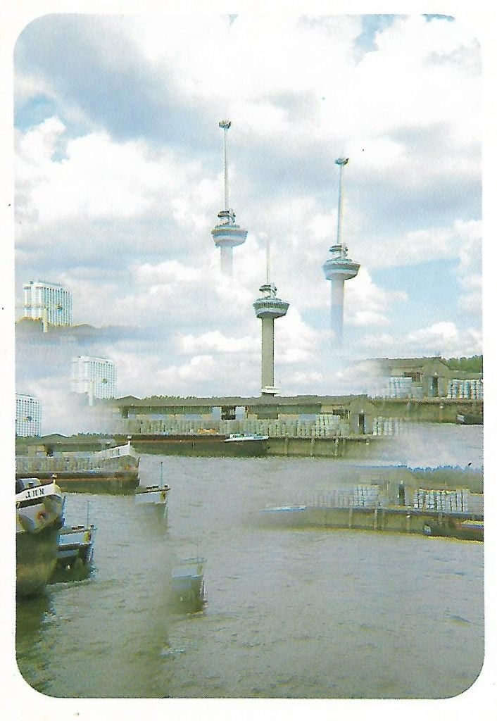 Rotterdam- -Euromast met Space Tower., Verzamelen, Verzenden, 1980 tot heden, Gelopen, Zuid-Holland