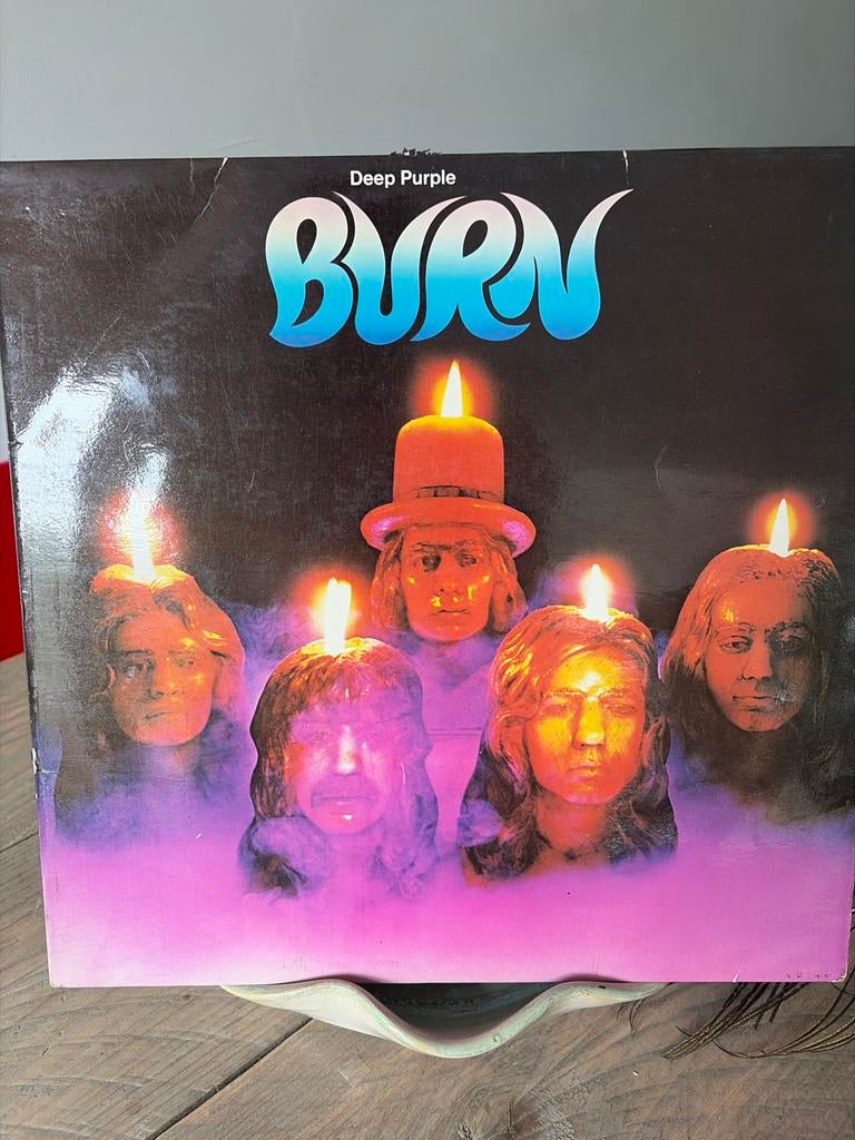 Deep Purple - Burn (Vinyl LP), Cd's en Dvd's, Vinyl | Rock, Progressive, Gebruikt, Originele persing, Ophalen of Verzenden