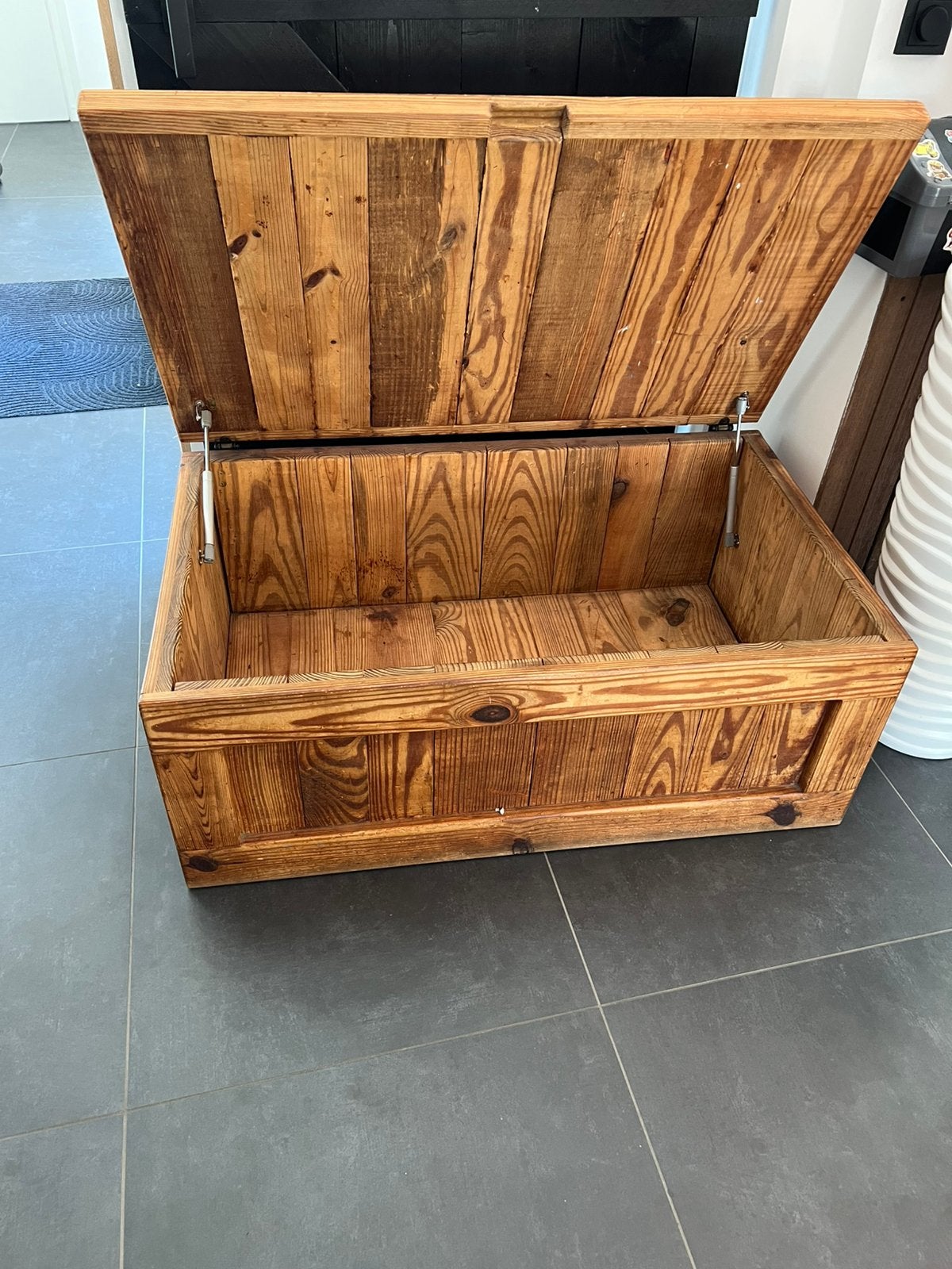 Speelgoedkist hout, Huis en Inrichting, Ophalen, 50 – 75, Gebruikt, 50 tot 100 cm