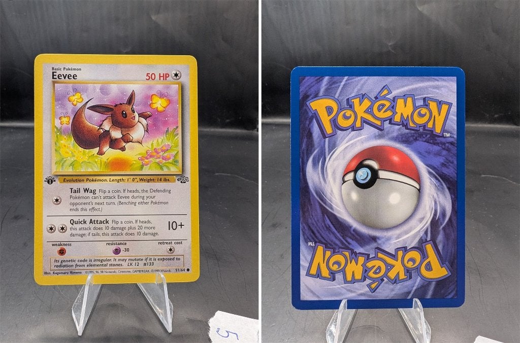 Eevee Jungle (JU 51) - Near Mint, Ophalen of Verzenden, Zo goed als nieuw, Losse kaart