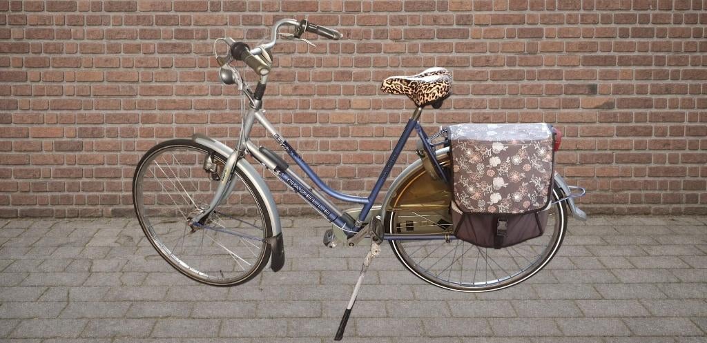 Gazelle damesfiets, Ophalen, Versnellingen, Gazelle, 53 tot 56 cm