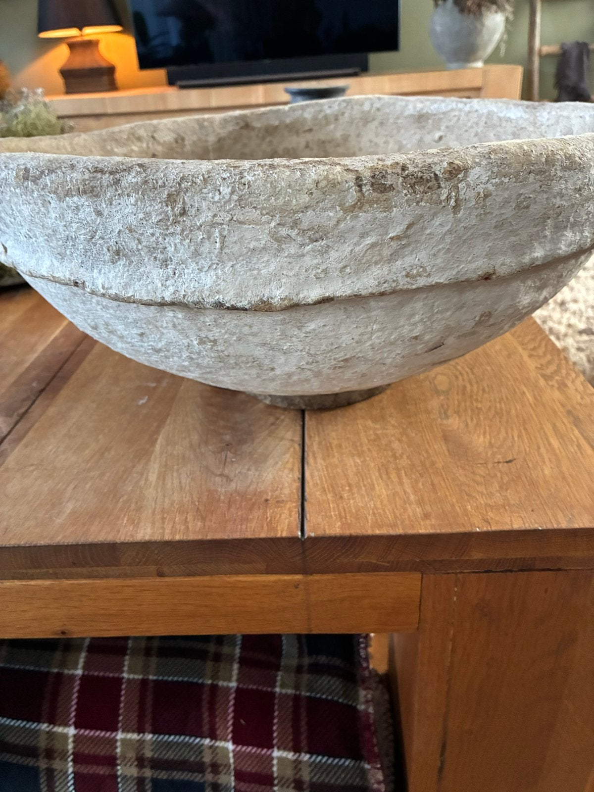 Papier-maché schaal Aura Peeperkorn (H20 B44), Ophalen