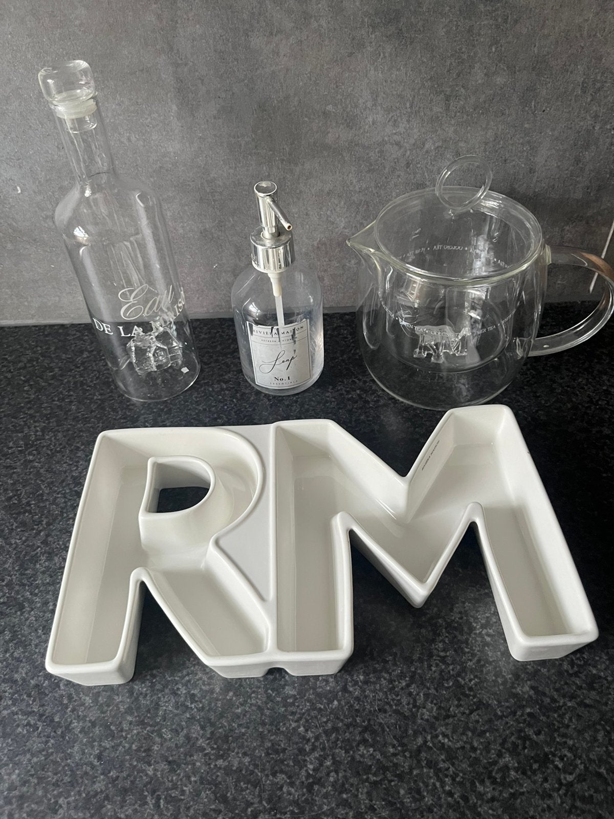 Rivièra maison servies, Huis en Inrichting, Keuken | Servies, Ophalen, Overige typen, Nieuw, Glas