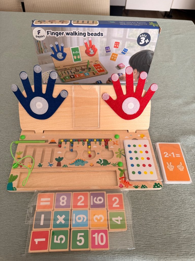 Montessori Rekenspel met Magnet - Houten Educatief Speelgoed, Ophalen of Verzenden, Feyrka@gmail.com, Yunhe County Co., Ltd., Nieuw